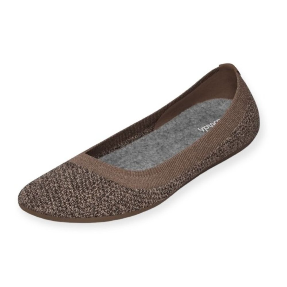 allbirds Tree Breezers Brown Ballet Flats 10W